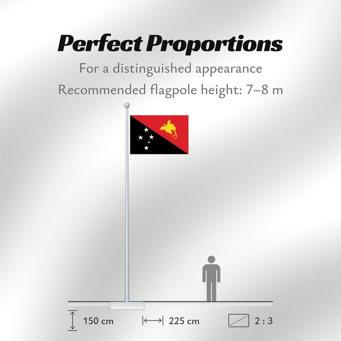 Flag Proportions: Papua New Guinea	Papua New GuineaColours Pantone 186 C for red and 116 C for yellow	Papouasie-Nouvelle-Guinée	Papúa Nueva Guinea	Papua-Neuguineas	Papua Nuova Guinea	Papoea-Nieuw-Guinea	Papua-Nova Guiné	Papui-Nowej Gwinei	علم بابوا غينيا الجديدة	পাপুয়া নি