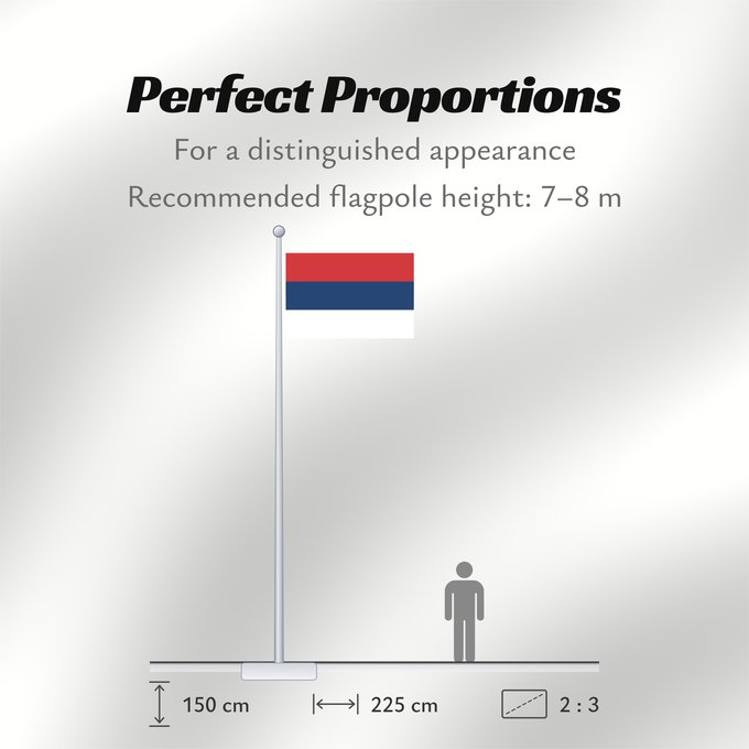 Flag Proportions: Civil Flag of Serbia	Civil flag of Serbia	Serbie	Serbia	Serbien	Гражданско знаме на Сърбия	Народна застава Србије	Narodna zastava Srbije	Nemzeti zászló szerbia	Народный  гражданский  флаг Сербии	Srbská národná vlajka	Kombëtar i Serbisë