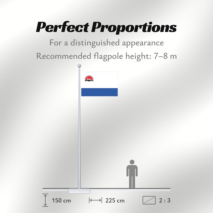 Flag Proportions: Kamchatka Krai Kraï du Kamtchatka Krai de Kamchatka Russischen Region Kamtschatka Флаг Камчатского края