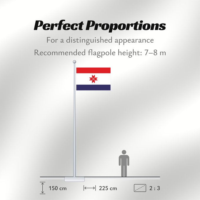Flag Proportions: Mordovia Republic of Mordovia Mordovie República de Mordovia Mordowia Repubblica di Mordovia