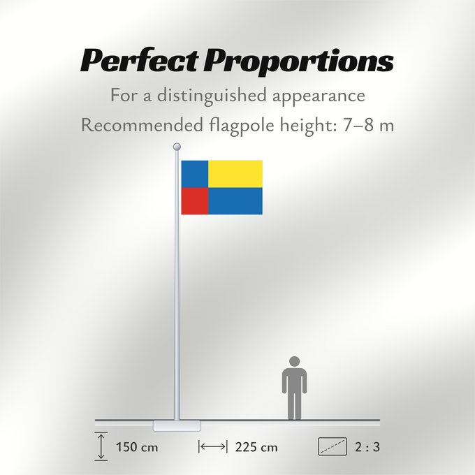 Flag Proportions: Nitriansky vlajka Nitra Region Région de Nitra Región de Nitra Nitra (Region) Nitra Regione