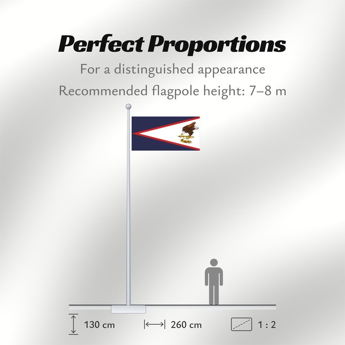 Flag Proportions: American Samoa