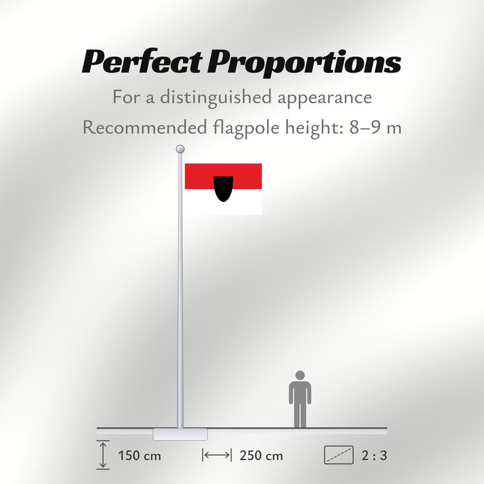 Flag Proportions: Vienna	Austrian capital Vienna	Vienne	Wien	Landesflagge der österreichischen Bundeshauptstadt Wien§ 3 des Gesetzes über die Symbole der Bundeshauptstadt Wien legt fest Die Farben der Bundeshauptstadt Wien sind rot-weiß