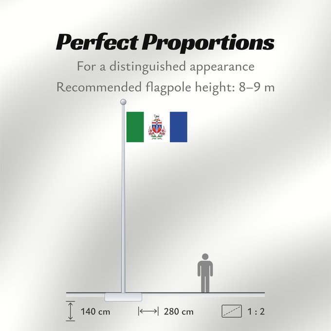 Flag Proportions: Yukon Yukon Territory Yukon territoire Yukon Territory Yukon (Territorium) Banniel tiriad Yukon, Kanada