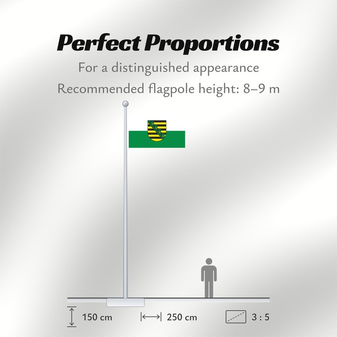 Flag Proportions: Saxony	Civil flag of Saxony	Saxe	Sajonia	Landesflagge Sachsens	Sassonia	Sachsens	Chorhoj Sakskeje	Flaage fon Saksen