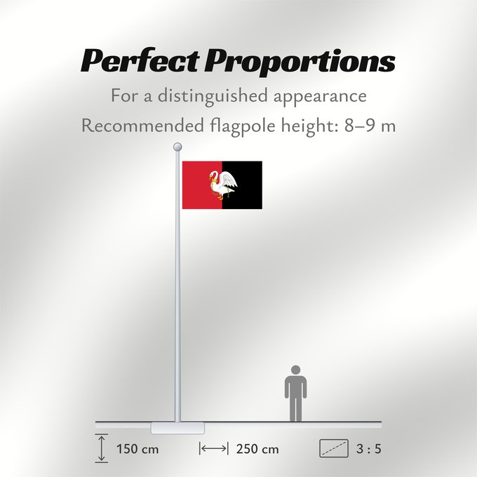 Flag Proportions: Buckinghamshire