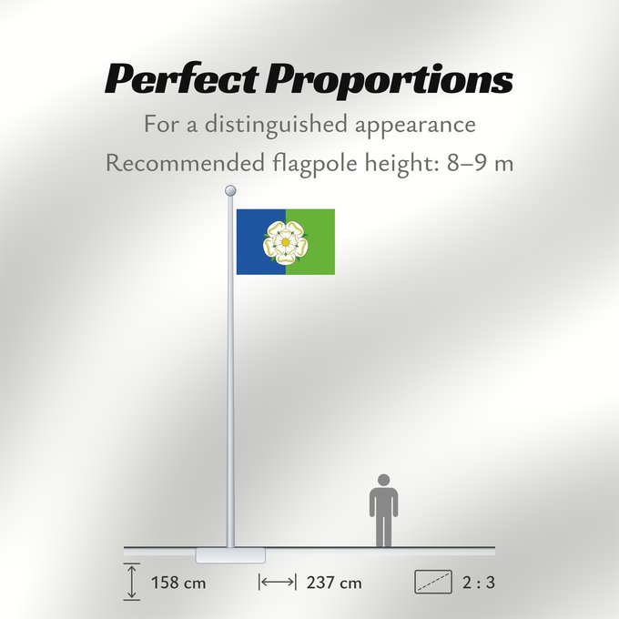 Flag Proportions: East Riding of Yorkshire