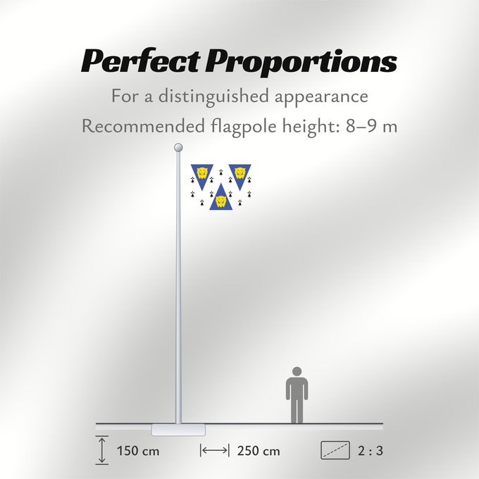 Flag Proportions: Shropshire