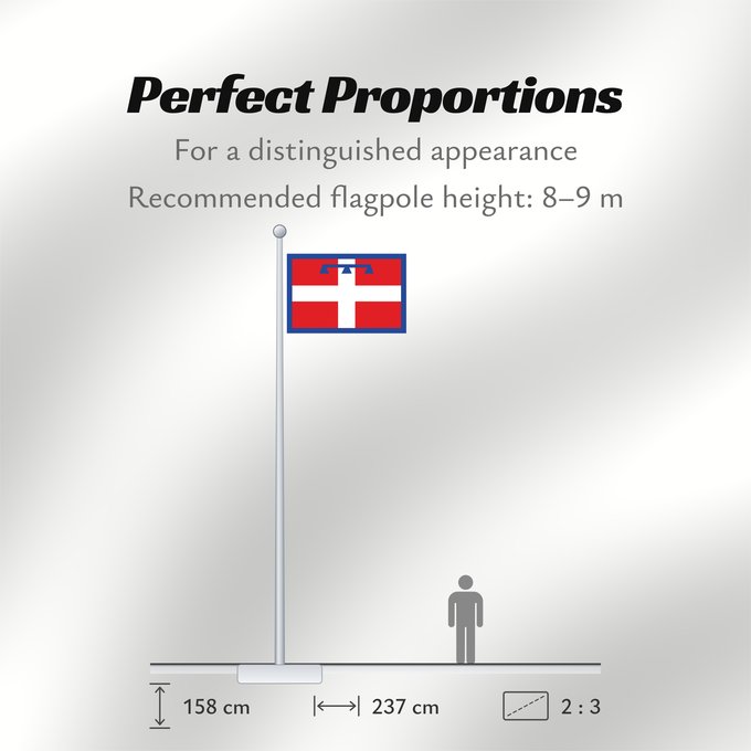 Flag Proportions: Piedmont	This W3C-unspecified vector image was created with Inkscape	Regione italiana Piemonte