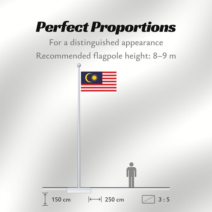 Flag Proportions: Malaysia	Malaysia – Jalur Gemilang  Stripes of Glory	Malaisie	Malasia	علم ماليزيا	Malaysia / بنديرا مليسيا	Malajzio	Malaisia lipp	Watawat ng Malaysia	​Mâ-lòi-sî-â koet-khì	馬来西亜の国旗	ទង់ជាតិម៉ាឡេស៊ី	Malaysi	ທຸງຊາດມາເລເຊຍ	​馬來西亞之國旗	Malaysia – Jalur Gemilang / 
