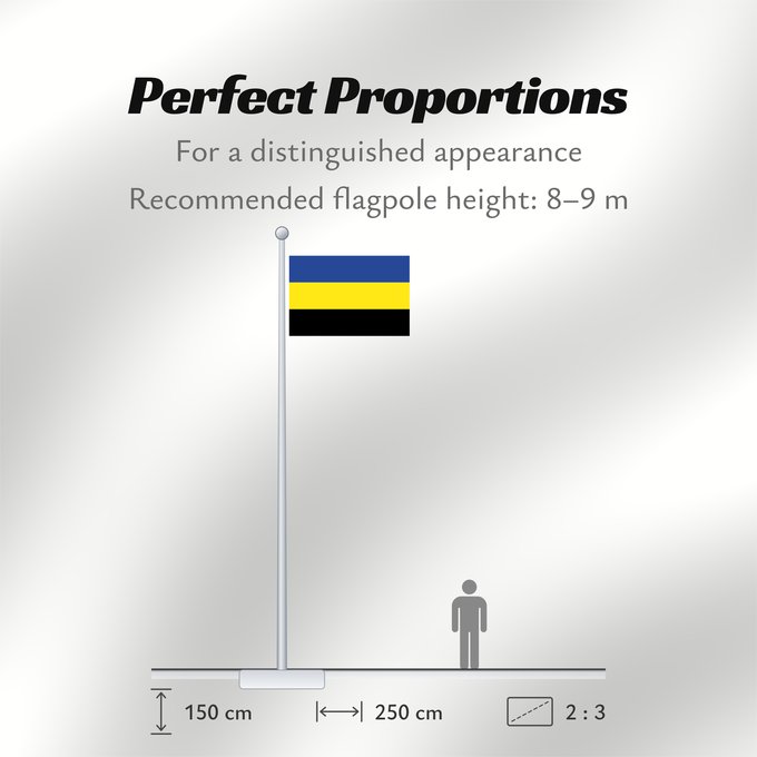 Flag Proportions: Gelderland	Province of Gelderland in the Netherlands	Güeldres	Gelderland 