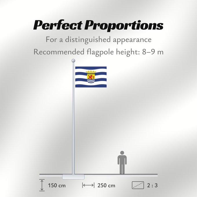Flag Proportions: Zeeland Zeeland, a province of the Netherlands Zelanda Zeeland, een provincie van Nederland Флаг Зеландии