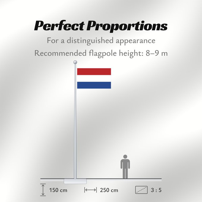 Flag Proportions: Netherlands Pays-Bas Países Bajos Niederlande Paesi Bassi Nederland Dos Países Baixos Holandii Сцяг Нідэрландаў Национално знаме на Нидерландия ওলন্দাজ জাতীয় পতাকা Nizozemská vlajka Hollands Σημαία της Ολλανδίας Nederlando Madalmaade lipp Alankomaiden Fa