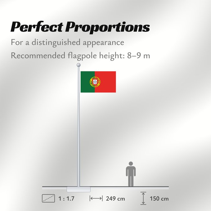 Flag Proportions: Portugal Portugals Portogallo A bandeira nacional de Portugal Portugalii علم البرتغال Сцяг Партугаліі Banniel broadel Portugal Portugala პორტუგალიის დროშა Прапор Португалії