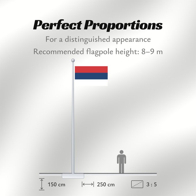 Flag Proportions: Civil Flag of Serbia	Civil flag of Serbia	Serbie	Serbia	Serbien	Гражданско знаме на Сърбия	Народна застава Србије	Narodna zastava Srbije	Nemzeti zászló szerbia	Народный  гражданский  флаг Сербии	Srbská národná vlajka	Kombëtar i Serbisë