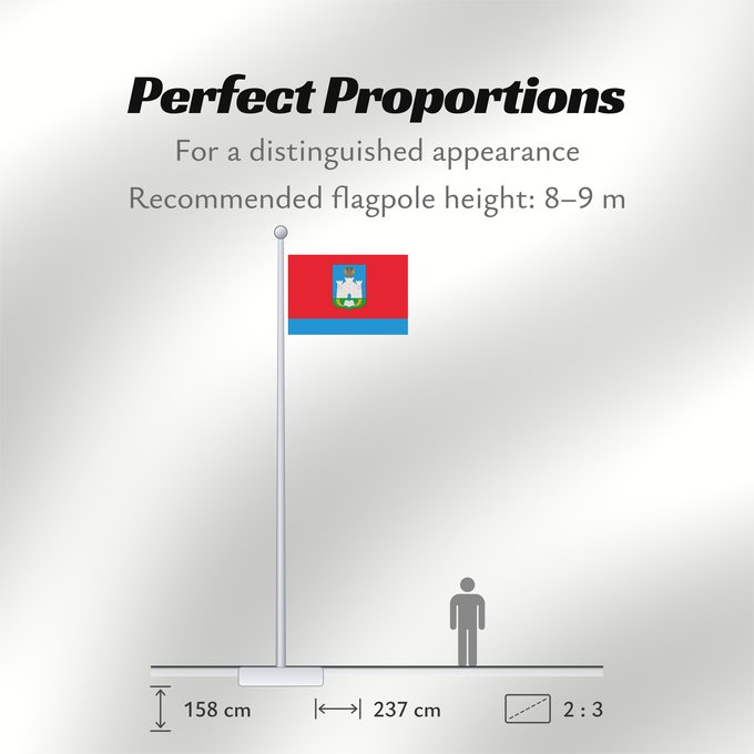 Flag Proportions: Oryol Oblast Oblast d'Orel Óblast de Oryol Oblast Orjol
