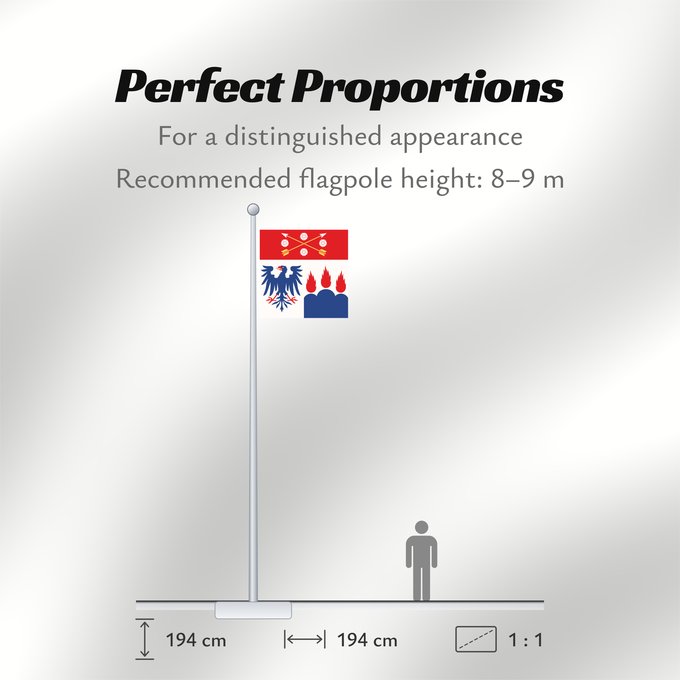 Flag Proportions: Örebro län