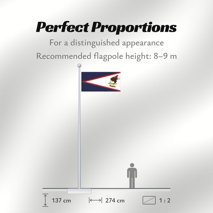 Flag Proportions: American Samoa