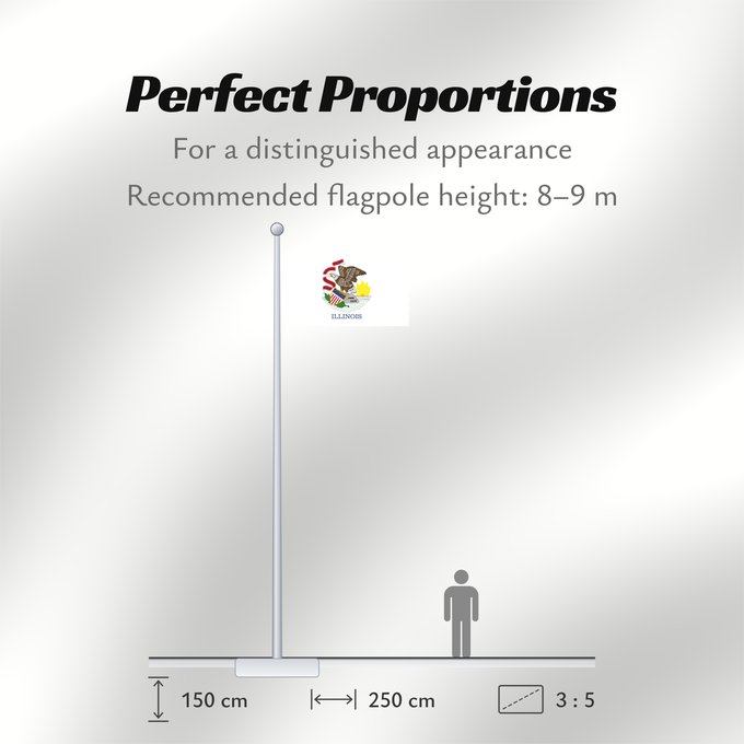 Flag Proportions: Illinois