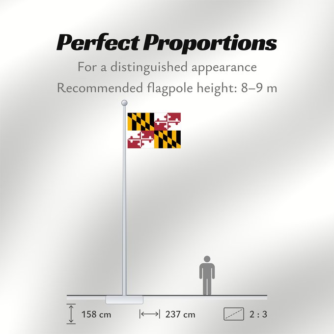 Flag Proportions: Maryland	Stanowa Marylandu	ᎺᎵᏂ ᎦᏓᏘ	Ka hae Melelana	Terræ Mariæ	Méelin Hahoodzo bidah naatʼaʼí	Флаг Мэриленда	Američke savezne države Maryland
