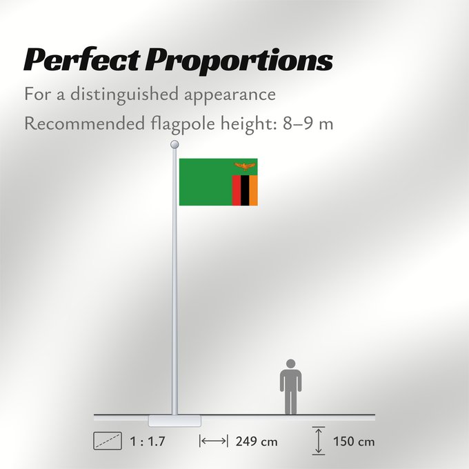 Flag Proportions: Zambia Zambie Sambia Zambio Saimbia Zambi Mbendera ya Zambia Флаг Замбии Zambije Mujeko ya Zambia Folaga la Zambia