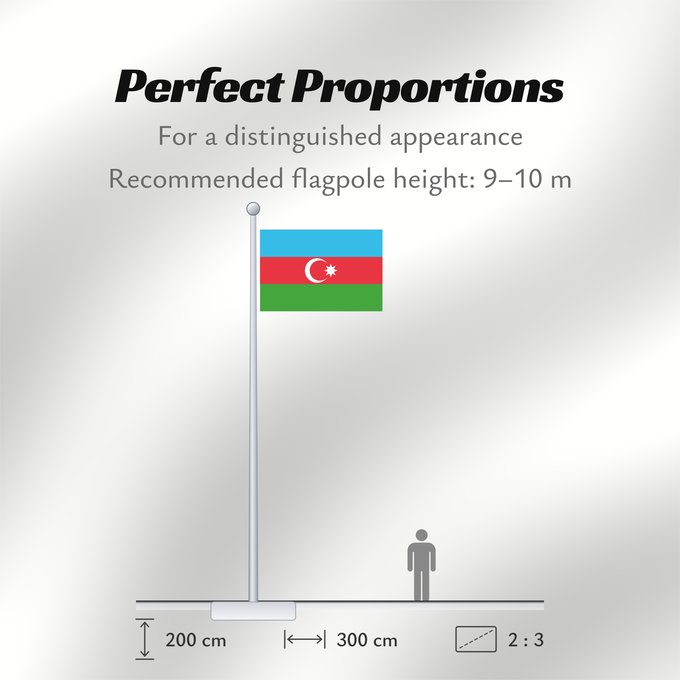 Flag Proportions: Azerbaijan L Azerbaïdjan Azerbaiyán Aserbaidschan Dell Azerbaigian Azerbeidzjan Azerbejdżanu Азербаиџьан абыраҟ علم أذربيجان Azərbaycan Сцяг Азербайджана Сьцяг Азэрбайджану Azerbajĝano Aserbaidžaani lipp Azerbaidžanin Azerbajdzsán Ադրբեջանի դրոշը აზერბაიჯ