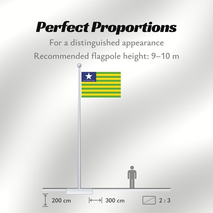 Flag Proportions: Piauí
