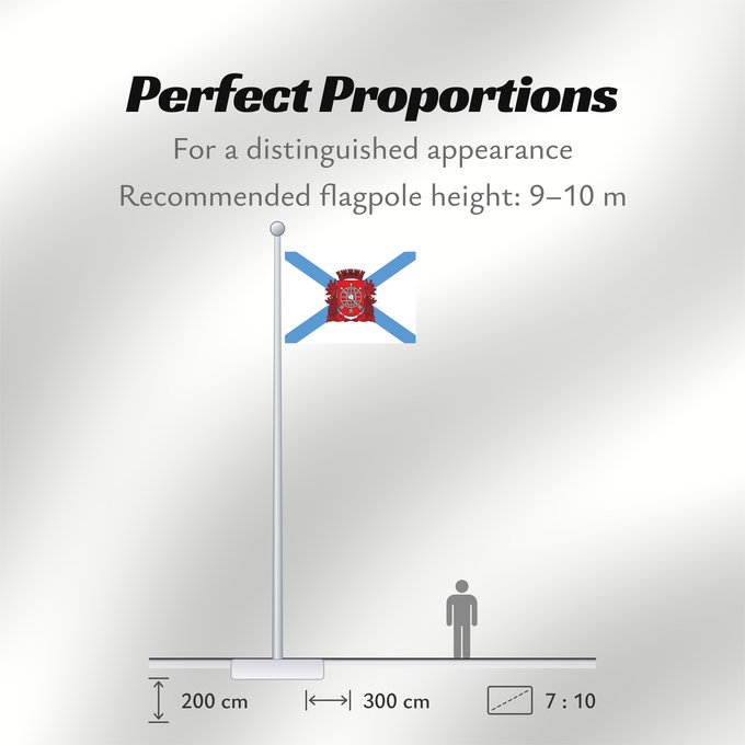 Flag Proportions: Cidade do Rio de Janeiro	City of Rio de Janeiro	Rio de Janeiro	Río de Janeiro	Stadt Rio de Janeiro
