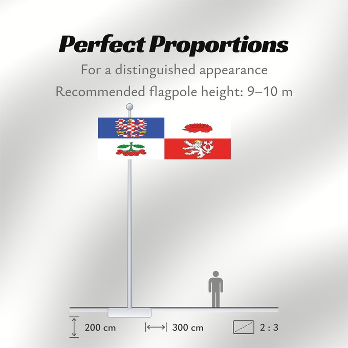 Flag Proportions: Vysocina Region Vysočina Region Région de Vysočina Región de Vysočina Region Vysočina