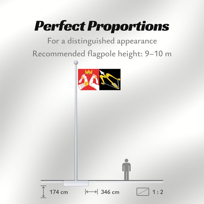 Flag Proportions: Itä-Suomen lääni