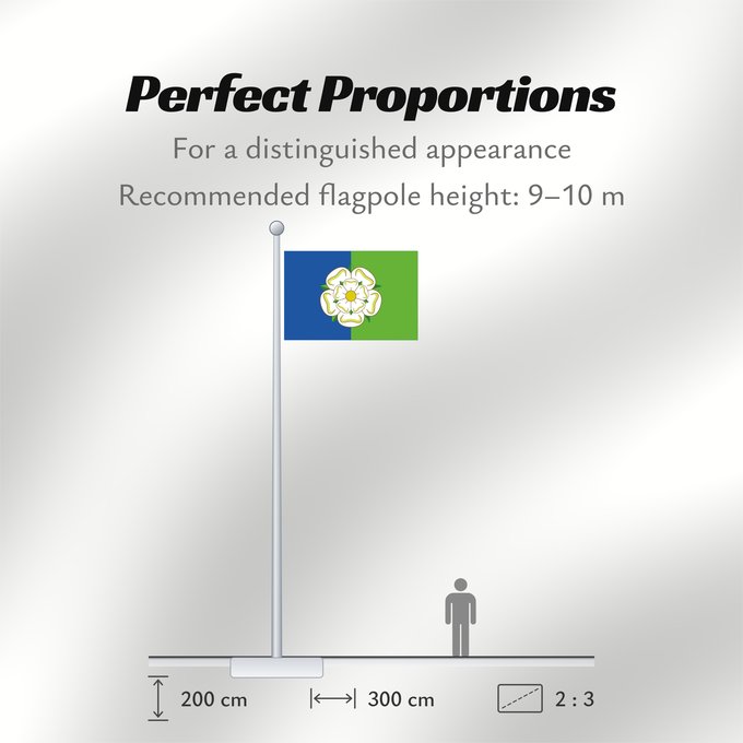 Flag Proportions: East Riding of Yorkshire