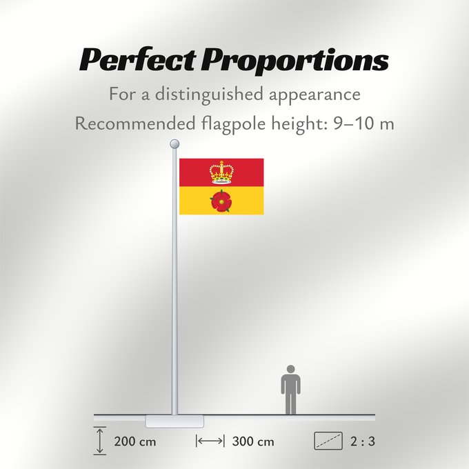 Flag Proportions: Hampshire	Hampshire County Council