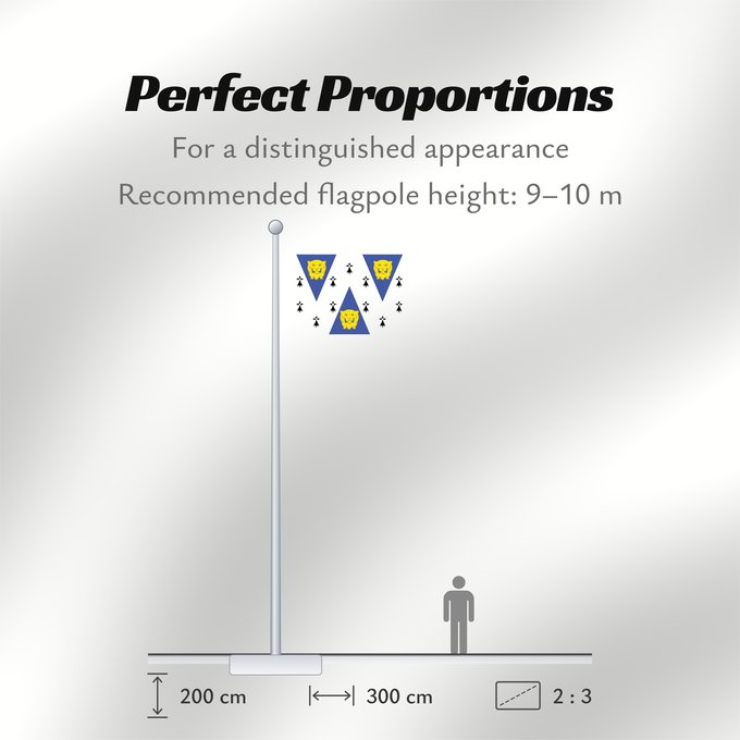 Flag Proportions: Shropshire