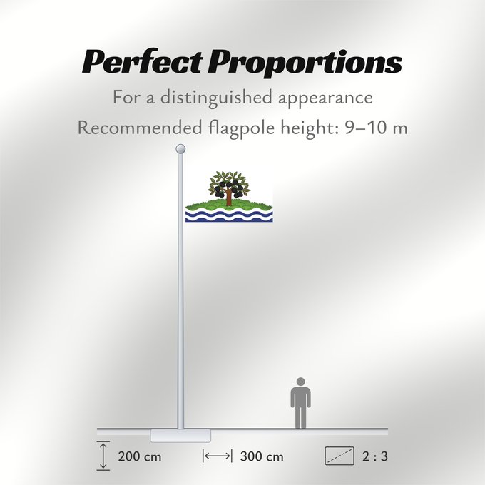 Flag Proportions: Worcestershire