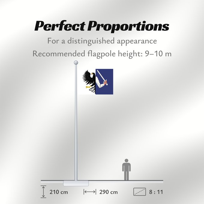 Flag Proportions: Connacht W Connacht Connacht ou Connaught