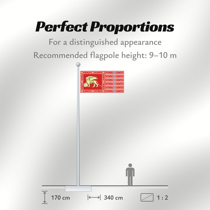 Flag Proportions: Most Serene Republic of Venice	Province of Venice	Venise	Provincia de Venecia	Provinz Venedig	Provincia di Venezia	Republic of Venice