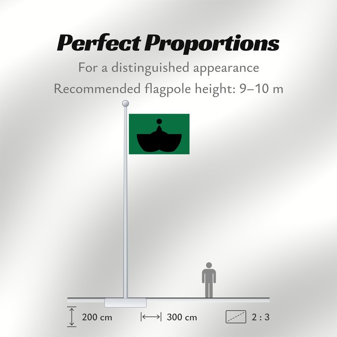 Flag Proportions:  Tiba [Chiba]