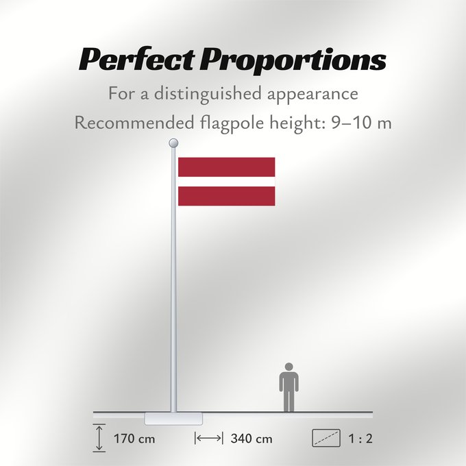Flag Proportions: Latvia Lettonie Letonia Lettland Lettone Letland Letónia Łotwy Сцяг Латвіі Сьцяг Латвіі Национално знаме на Латвия Lotyšská vlajka Letlands Σημαία της Λεττονίας Latvio Läti lipp Latvian Laitvia Latvije Lettország ლატვიის დროშა Latvijos Latvejas karūgs Lat