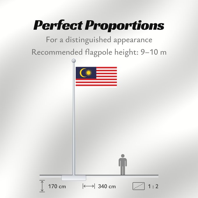 Flag Proportions: Malaysia	Malaysia – Jalur Gemilang  Stripes of Glory	Malaisie	Malasia	Watawat ng Malaysia	علم ماليزيا	Malaysia / بنديرا مليسيا	Malajzio	Malaisia lipp	Mâ-lòi-sî-â koet-khì	馬来西亜の国旗	ទង់ជាតិម៉ាឡេស៊ី	Malaysi	ທຸງຊາດມາເລເຊຍ	馬來西亞之國旗	Malaysia – Jalur Gemilang / بن