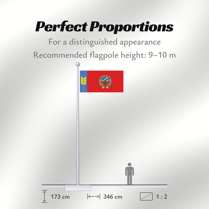 Flag Proportions: Altai Krai	Altai Krai 	Kraï de l'Altaï	Krai de Altái	Altai krai
