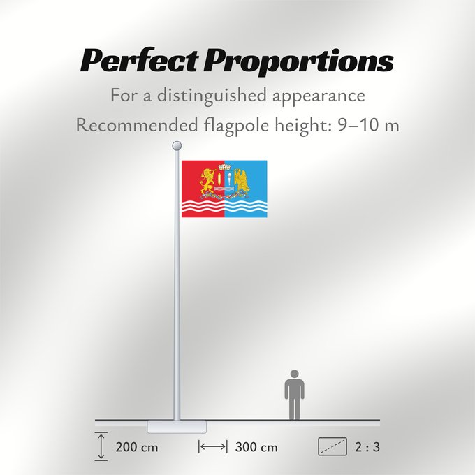 Flag Proportions: Ivanovo Oblast	Oblast d'Ivanovo	Óblast de Ivánovo	Oblast Iwanowo
