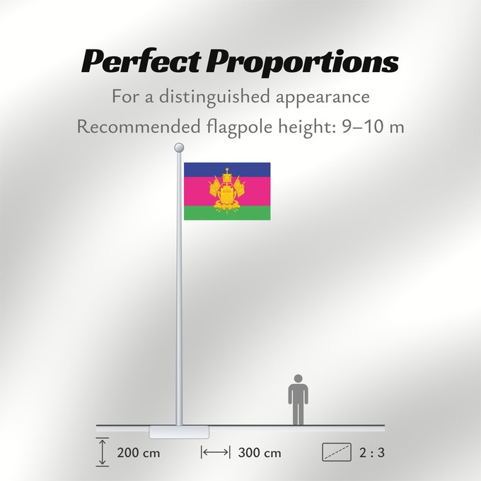 Flag Proportions: Krasnodar Krai	Krasnodar Krai 	Kraï de Krasnodar	Krai de Krasnodar	Krasnodar krai	Kraj di Krasnodar