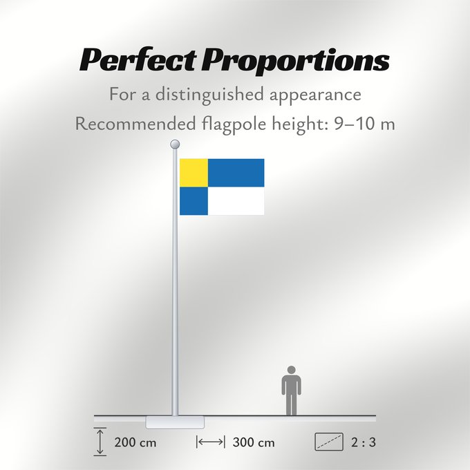 Flag Proportions: Bratislavsky vlajka Bratislava Region Région de Bratislava Región de Bratislava Bratislava (Region)