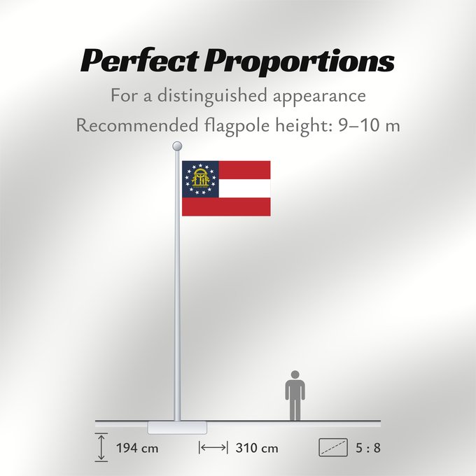 Flag Proportions: State of Georgia	Georgia