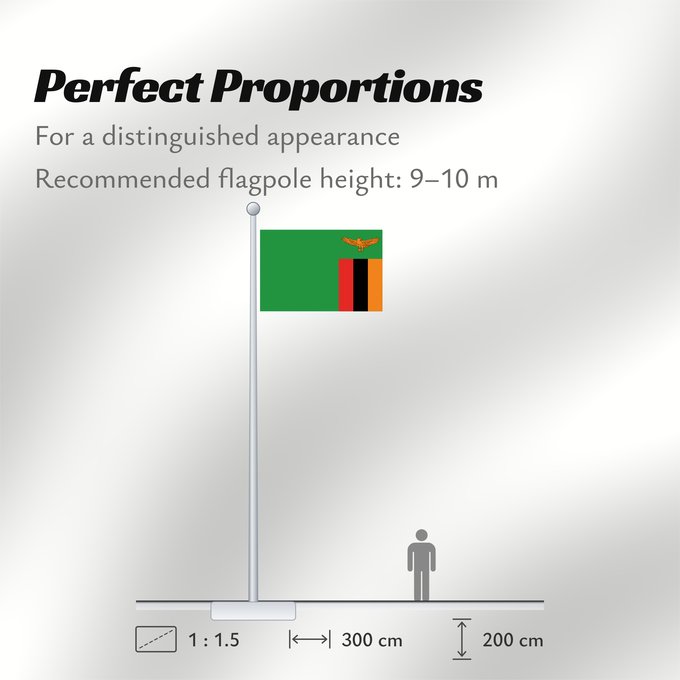 Flag Proportions: Zambia	Zambie	Sambia	Zambio	Saimbia	Zambi	Mbendera ya Zambia	Флаг Замбии	Zambije	Mujeko ya Zambia	Folaga la Zambia