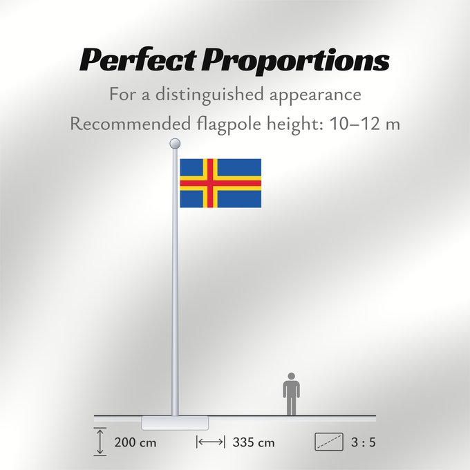 Flag Proportions: Åland Aland Islands D Åland Ålands Isole Åland Wysp Alandzkich علم أولان Сцяг Аландскіх астравоў Сьцяг Аляндзкіх выспаў Ålandskih ostrva Σημαία των Ώλαντ Ahvenamaa lipp Ålandeko bandera Ahvenanmaan דגל אולנד オーランド諸島の旗 올란드 제도의 기 Ålands flagg Флаг Аландских