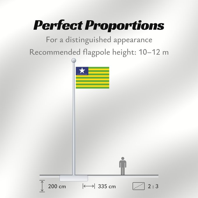 Flag Proportions: Piauí