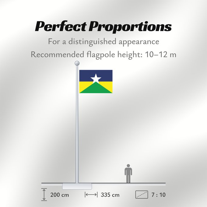 Flag Proportions: Rondônia