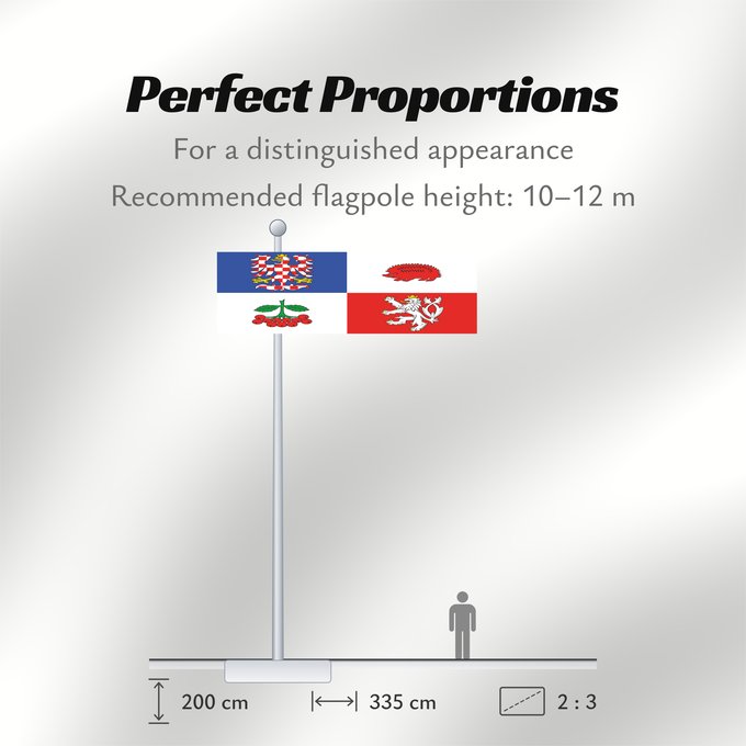 Flag Proportions: Vysocina Region Vysočina Region Région de Vysočina Región de Vysočina Region Vysočina