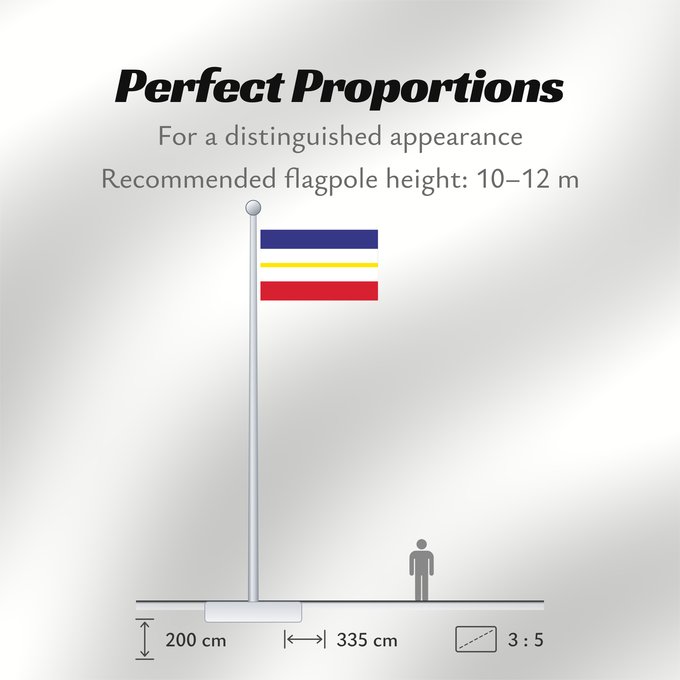 Flag Proportions: Mecklenburg-Western Pomerania	Mecklenburg-Vorpommern	Mecklembourg-Poméranie-Occidentale	Mecklemburgo-Pomerania Occidental	Meclemburgo-Pomerania Anteriore
